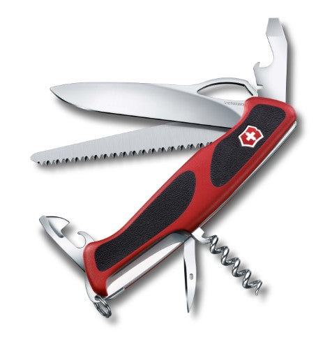 Swiss Army Knife - VICTORINOX SAK Ranger 79 W/Grip (Red/Black)
