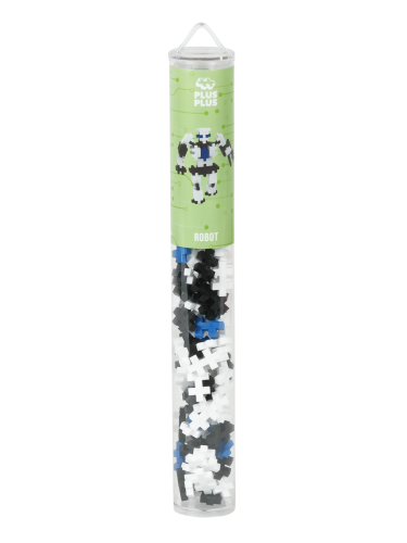 Plus Plus Building Set - Robot (100pc Tube)
