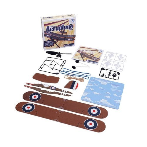 PlaySTEM XP04202A Rubber Band Aeroplane Science - Sopwith Camel