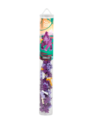 Plus Plus Building Set - Gorilla (100pc Tube)