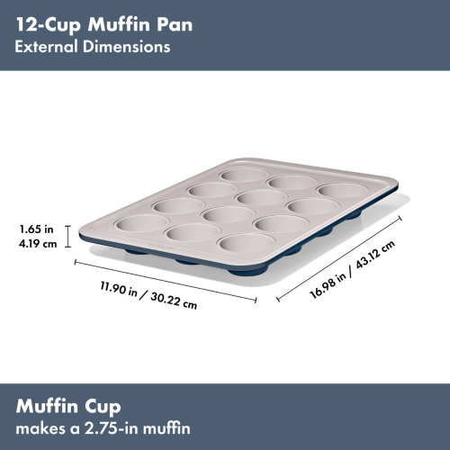 Coated 12 Cup Muffin Pan - OXO Good Grips Ceramic Bakeware