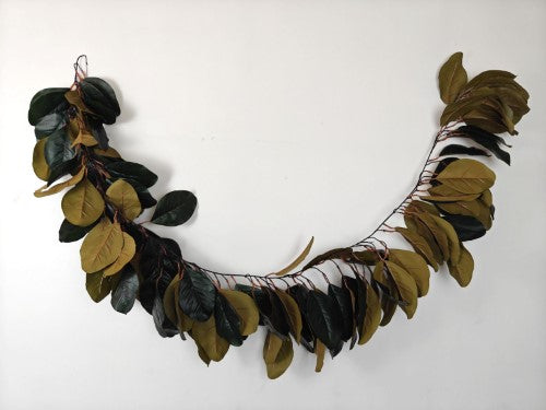 Artificial Magnolia Leaf Garland - Large