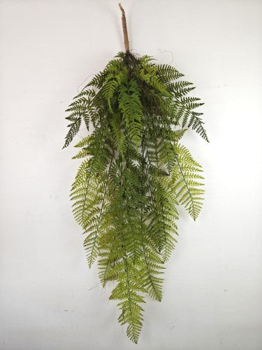 Artificial Hanging Fern Bush - 140cm (XL)