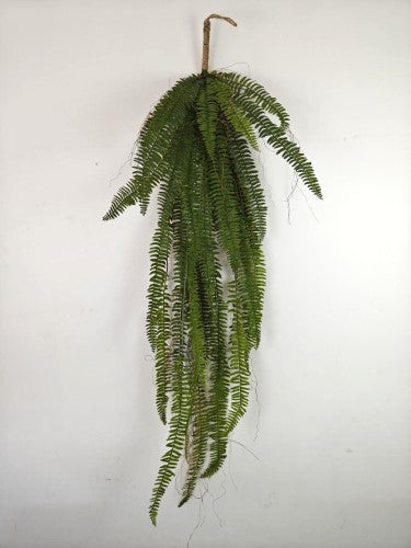 Artificial Hanging Long Fern Bush - 140cm (XL)