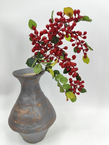 Artificial Droopig Berry Spray (Red)