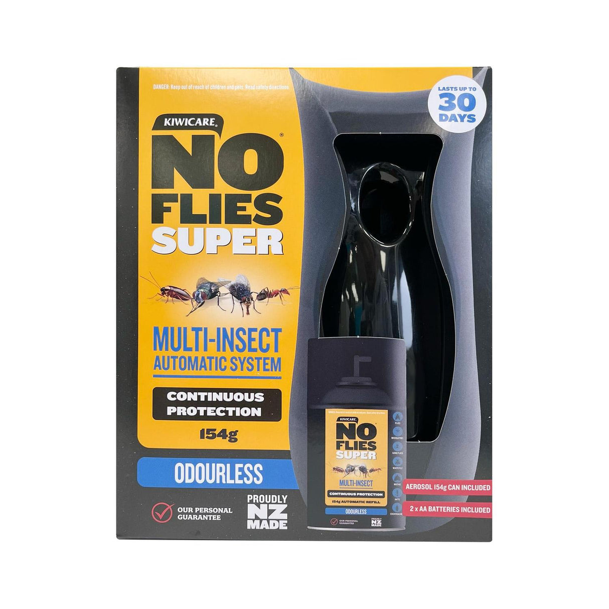 NO Flies Super Automatic Control System - Kiwicare (154g)