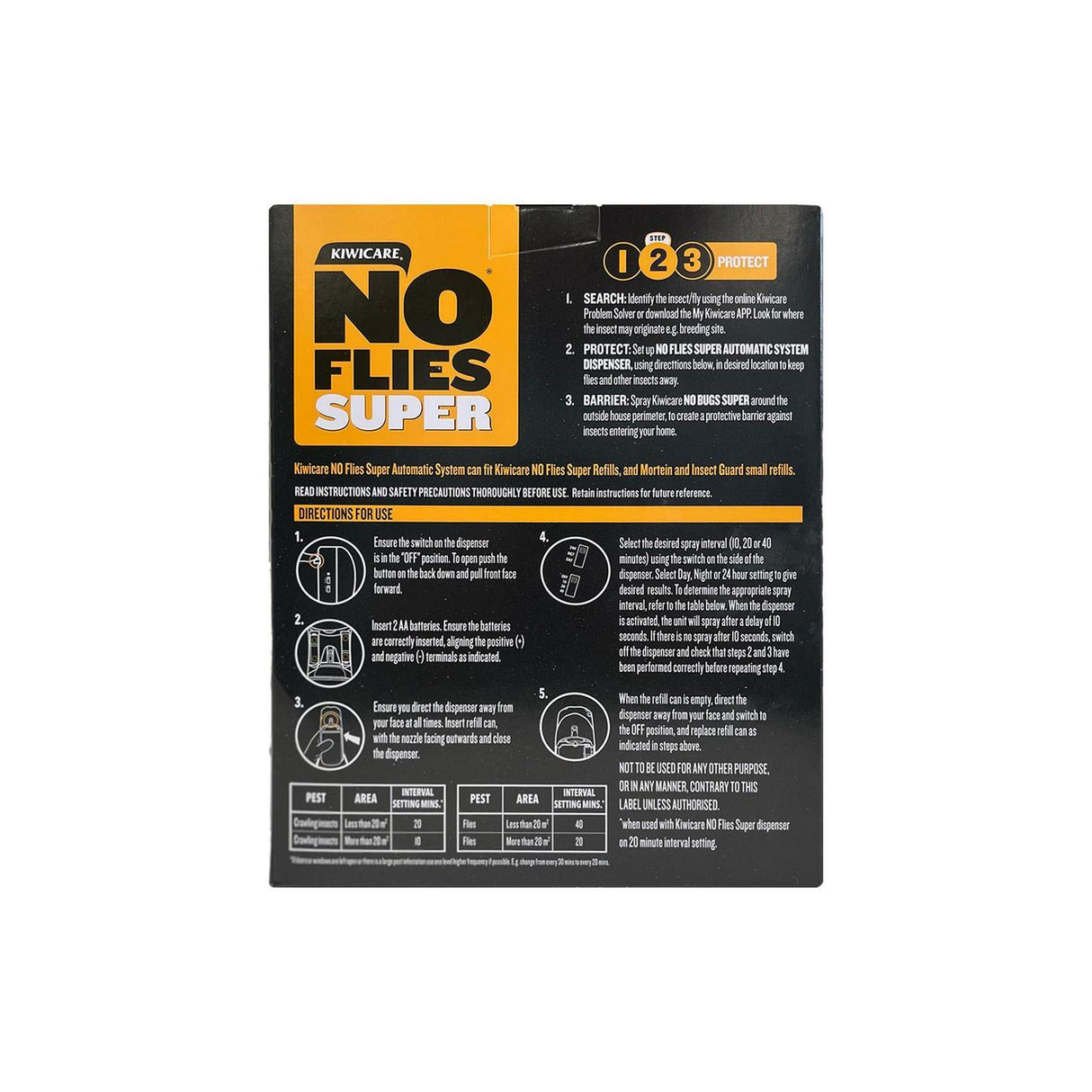 NO Flies Super Automatic Control System - Kiwicare (154g)