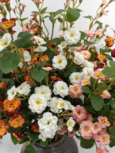 Mini Wild Rose Spray (White)