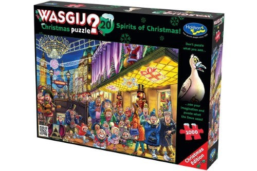 Jigsaw Puzzle - Wasgij Christmas #20 Spirits of Christmas (1000pcs)