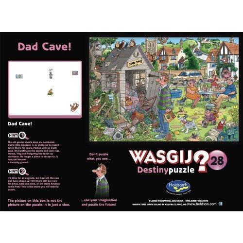 Jigsaw Puzzle - Wasgij Destiny #28 Dad Cave (1000pcs)