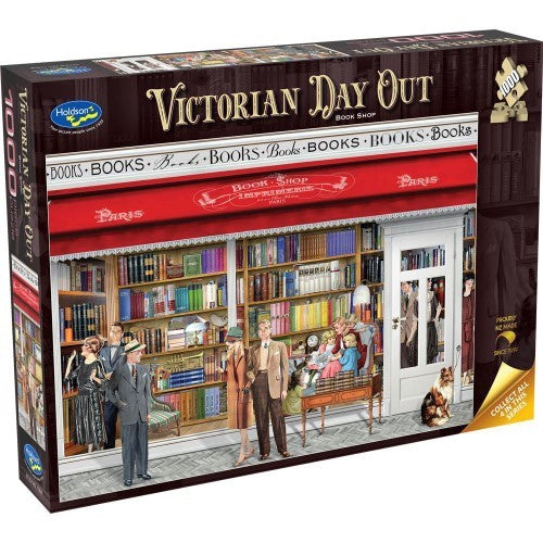 Jigsaw Puzzle - Victorian Day Out Book Shop (1000pcs)