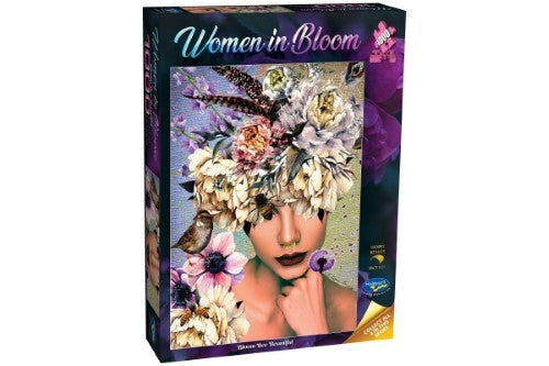 Jigsaw Puzzle - Woman in Bloom Bloom Bee Beautiful (1000pcs)