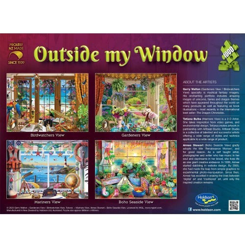Jigsaw Puzzle - Outside my Window Mariners View (1000pcs)