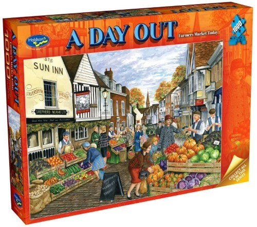 Jigsaw Puzzle - A Day Out Farmers Market Today (1000pcs)