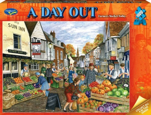 Jigsaw Puzzle - A Day Out Farmers Market Today (1000pcs)