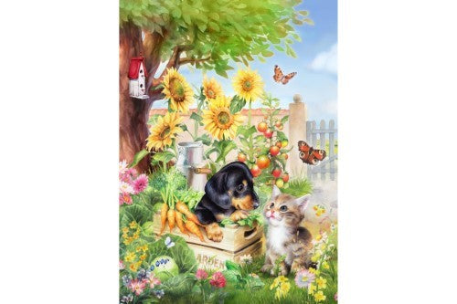 Jigsaw Puzzle - How does your Garden grow? Sunflower Crate Buddies (1000pcs)