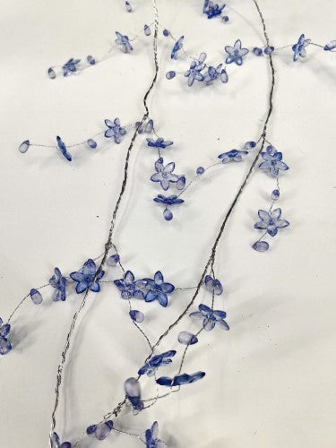 Garland - Acrylic Flower 270cm (Blue)