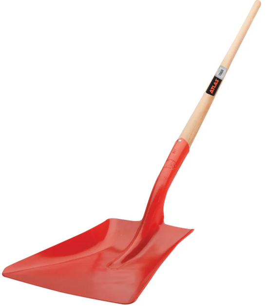Atlas Trade #2 Square Mouth FSC® Timber Long Handle Shovel