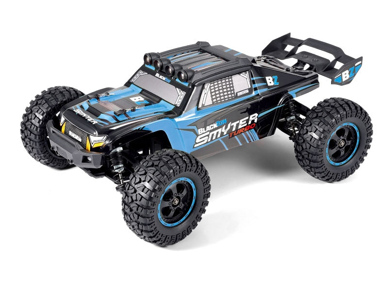 Radio Control - Blackzon 1/12 Smyter Desert Truck Turbo 4WD 3S Brushless - Blue