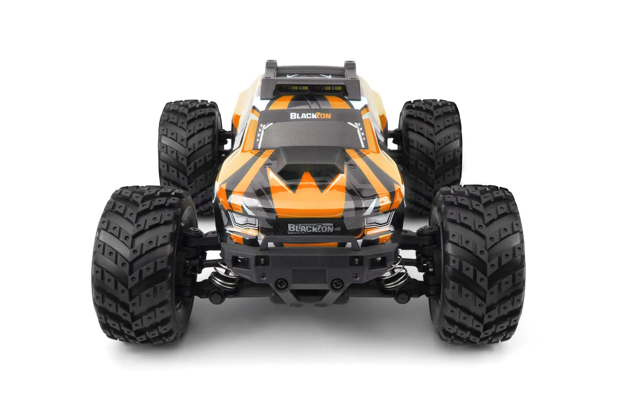 Radio Control - Blackzon 1/16 Spryte Monster Truck 4WD w Battery and Charger - Orange