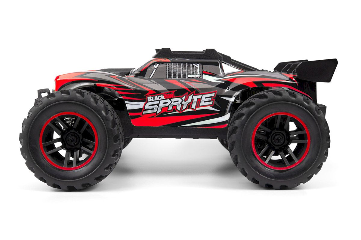 Radio Control - Blackzon 1/16 Spryte Stadium Truck 4WD with Battery and Charger - Red