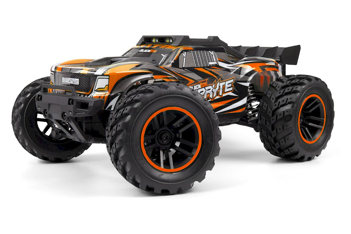 Radio Control - Blackzon 1/16 Spryte Stadium Truck 4WD with Battery and Charger - Orange