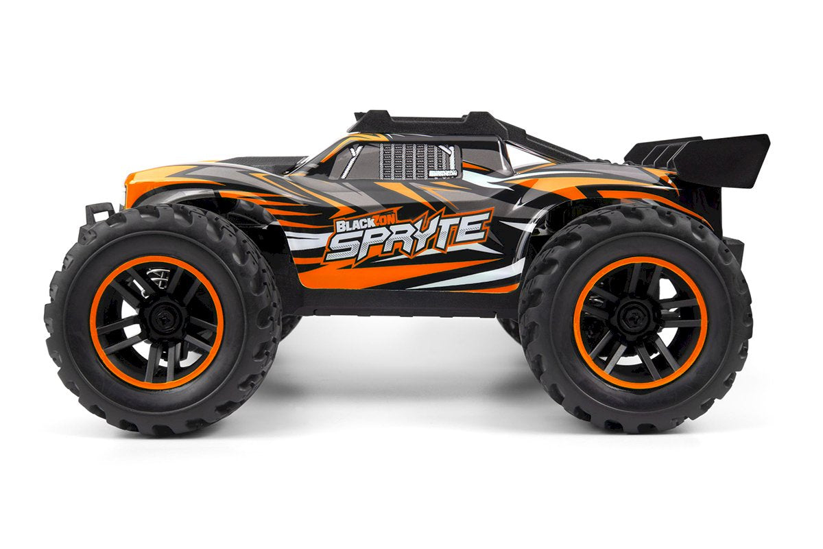 Radio Control - Blackzon 1/16 Spryte Stadium Truck 4WD with Battery and Charger - Orange
