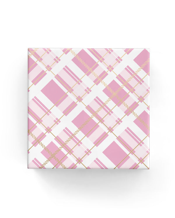 Check Wrap Light Pink Gold