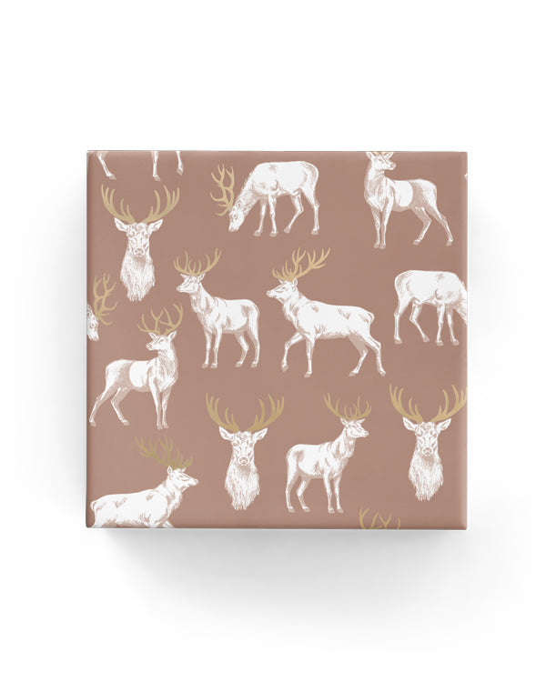 Stag on Matte Wrap Mocha Gold