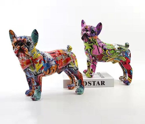 Ornament - Pink Puppy 31.5cm (Pink)