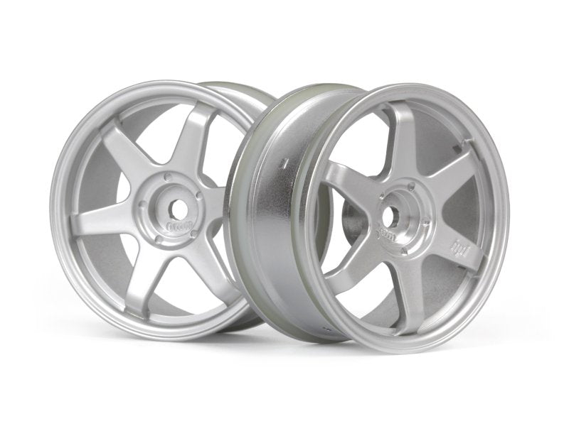 Radio Control - HPI TE37 Wheel 26mm Matte Chrome (0mm Offset)