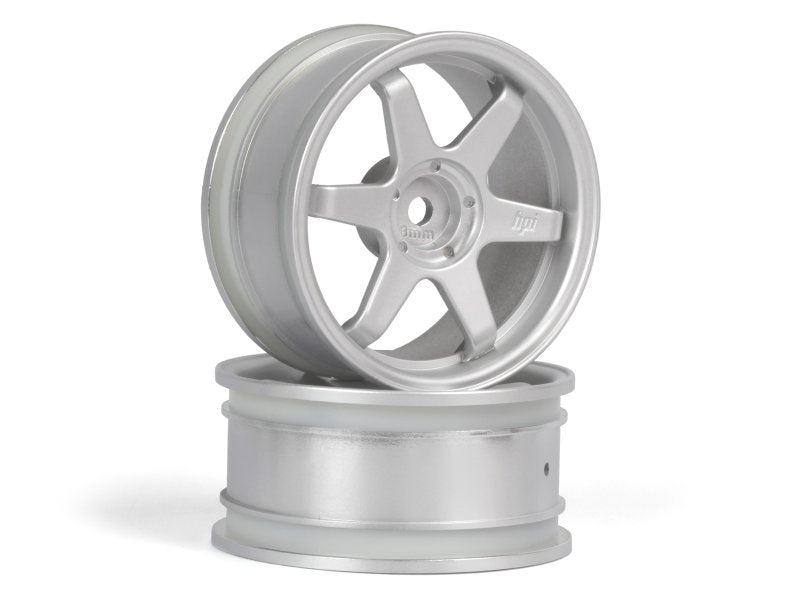 Radio Control - HPI TE37 Wheel 26mm Matte Chrome (3mm Offset)