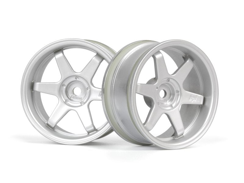 Radio Control - HPI TE37 Wheel 26mm Matte Chrome (6mm Offset)