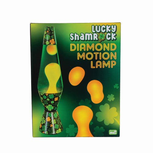 Diamond Motion Lamp - Lucky Shamrock (9.2 x 9.2 x 36cm)