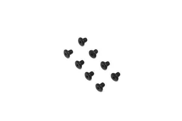 Kyosho Parts Flat Head Cap Screw(M3x4/8pcs)