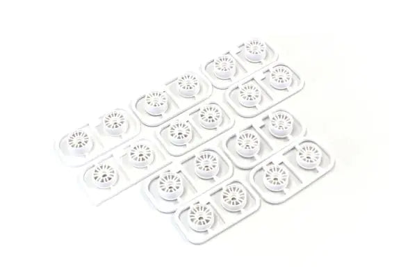 Kyosho Parts Multi Offset Wheel SetII(White/RAYS RE30)