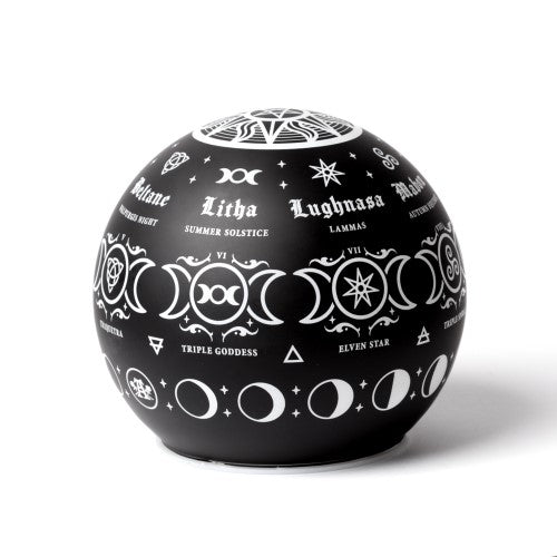 Globe LED Light - Alchemy Pagan Calendar (12cm)