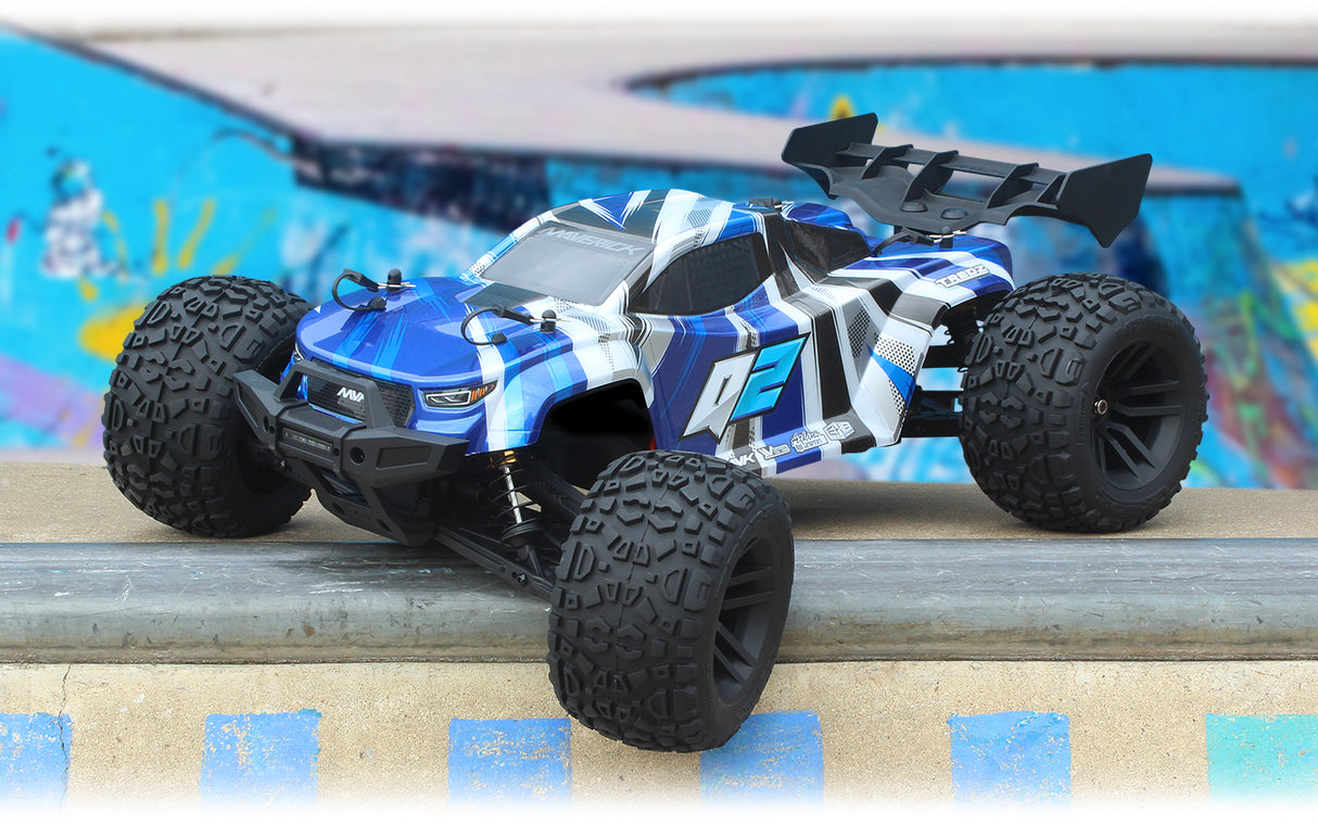 Radio Control - Maverick 1/10 Quantum2 XT Stadium Truck - Blue