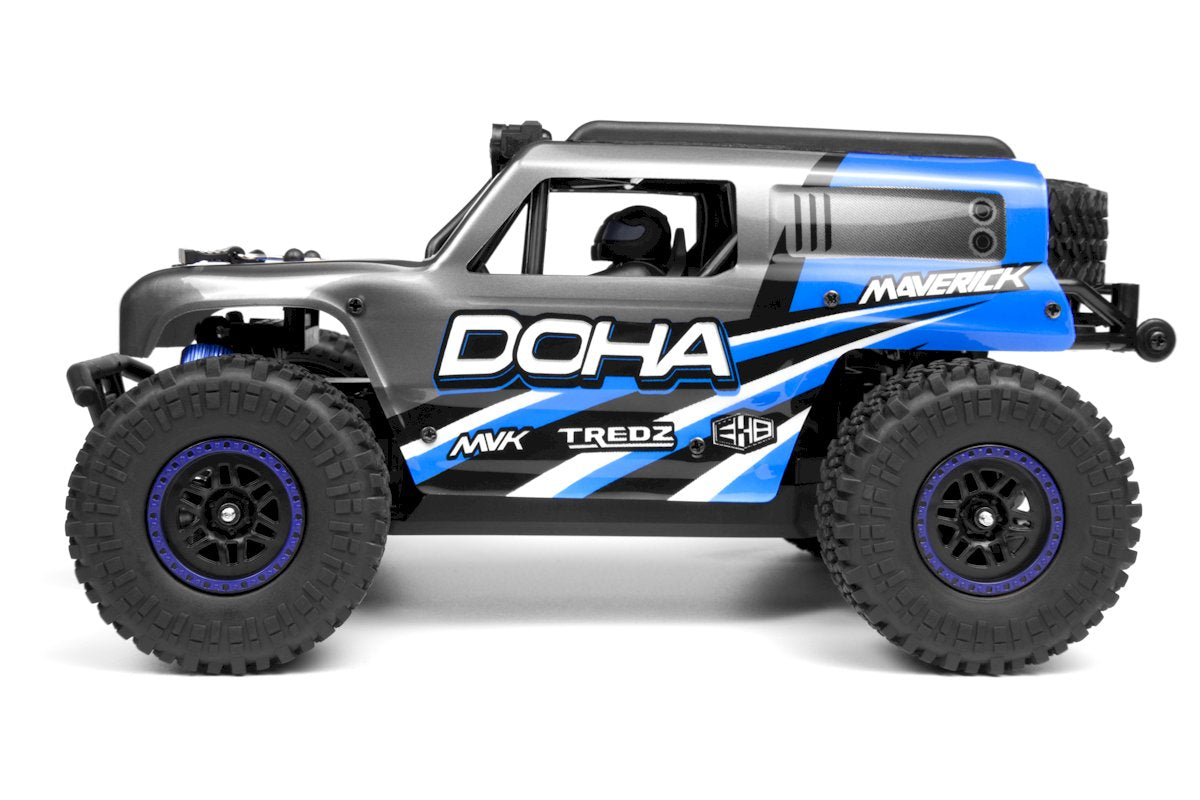 Radio Control - Maverick 1/20 Doha 4WD Electric RC Truck - Blue