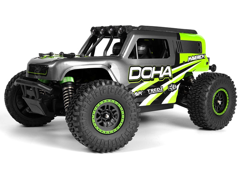 Radio Control - Maverick 1/20 Doha 4WD Electric RC Truck - Green
