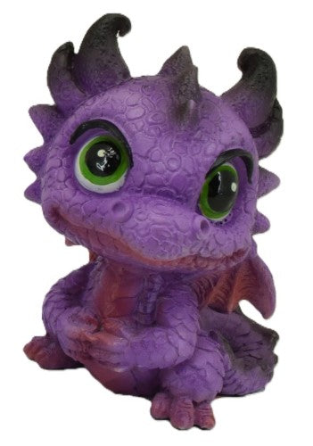 Ornament - Purple Baby Dragon (7 x 5.5 x 7.5cm)
