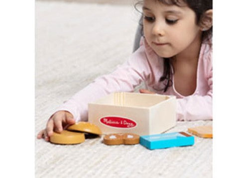 Melissa & Doug - Wooden Food Groups Play Set - Grains (NEW)