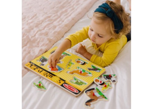 Melissa & Doug - Pets Sound Puzzle - 8pc
