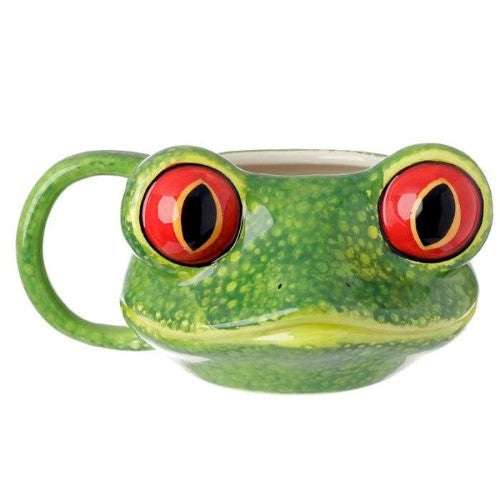 Ceramic Shaped Mug - Tree Frog Head (500ml)