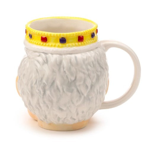 Ceramic Head Shaped Mug - King Charles III