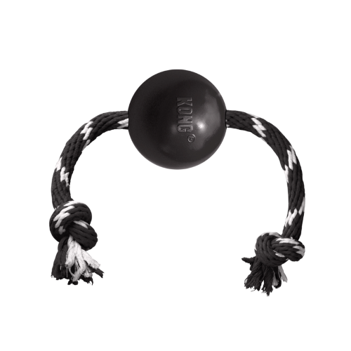 Dog Toy - KONG Extreme Ball w/Rope (Large)