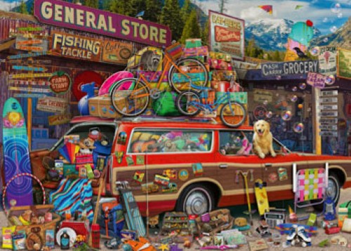 Ravensburger Family Vacation Puzzle 1000 Pieces
