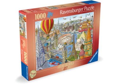 Ravensburger Around the World in 80 Days Puzzle 1000 Pieces