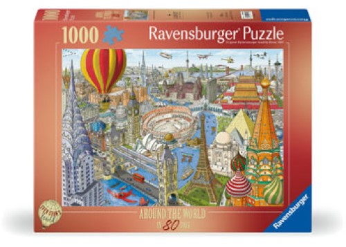 Ravensburger Around the World in 80 Days Puzzle 1000 Pieces