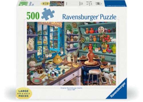 Ravensburger Pottery Studio Sanctuary Puzzle 500 Pieces